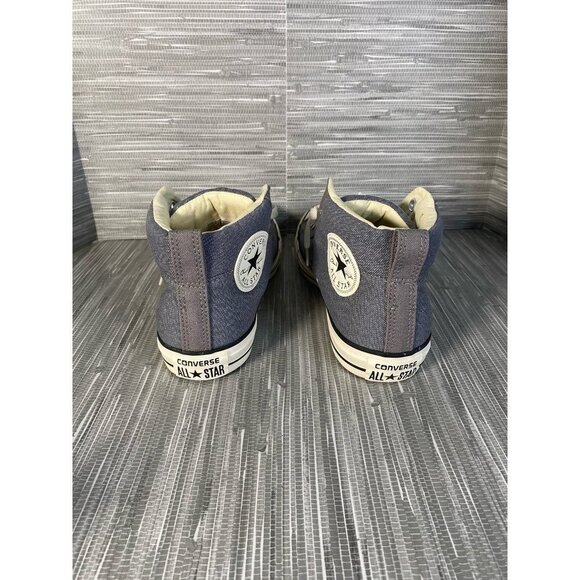 Converse Unisex Adults CTAS Sneakers Gray 146993C High Top Lace up M 8 W 10‎ New - Picture 2 of 9